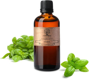 Basil Essential Oil - 100% Pure Aromatherapy Grade Essential oil by Nature's Note Organics