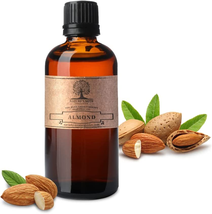 Almond Essential Oil - 100% Pure Aromatherapy Grade Essential oil by Nature's Note Organics