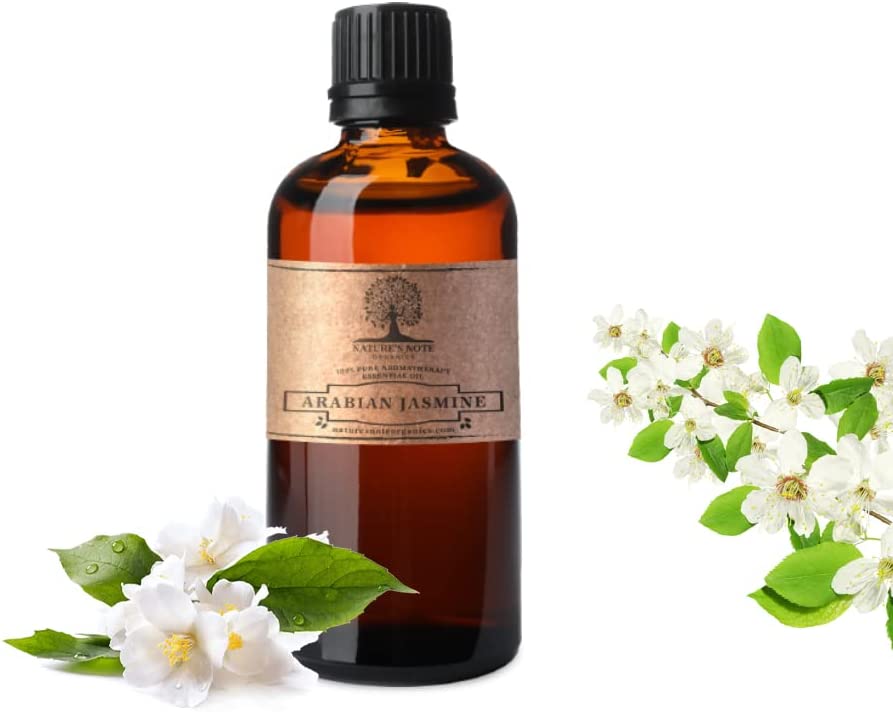 Arabian Jasmine - 100% Pure Aromatherapy Grade Essential oil by Nature's Note Organics
