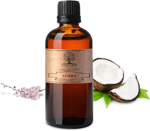 Aloha Aromatherapy Essential Oil - 100% Pure Aromatherapy Grade Essential oil by Nature's Note Organics