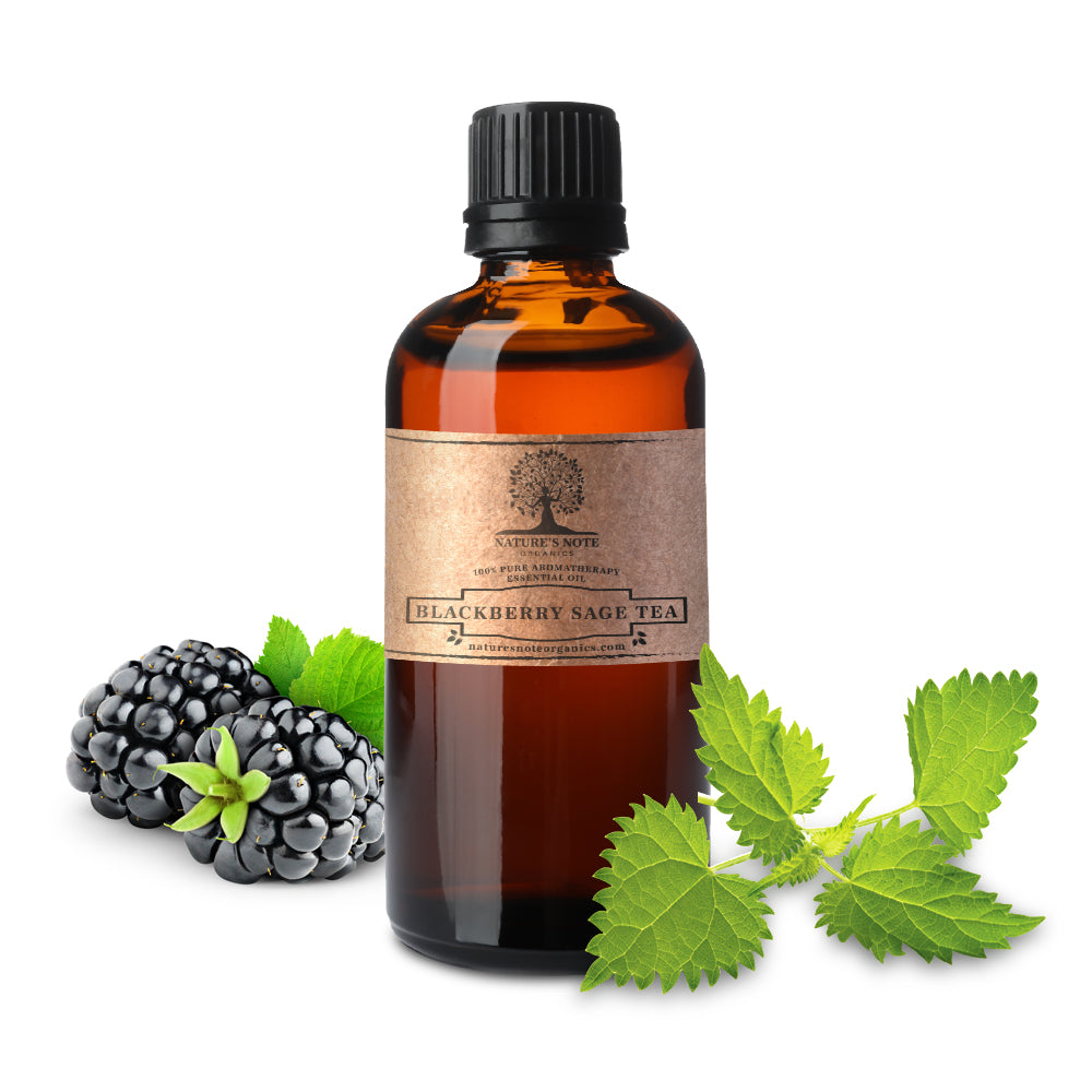 Blackberry Sage Tea Essential Oil - 100% Pure Aromatherapy Grade Essential oil by Nature's Note Organics