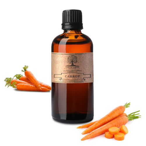 Carrot Essential oil - 100% Pure Aromatherapy Grade Essential oil by Nature's Note Organics