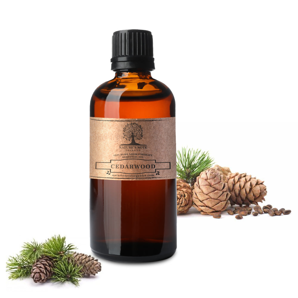 Cedarwood - 100% Pure Aromatherapy Grade Essential oil by Nature's Note Organics