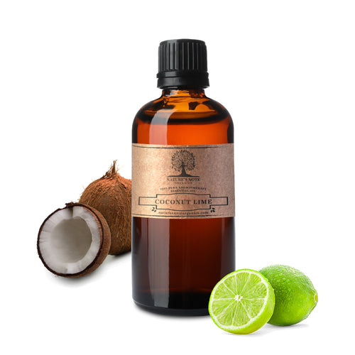 Coconut Lime Essential oil - 100% Pure Aromatherapy Grade Essential oil by Nature's Note Organics