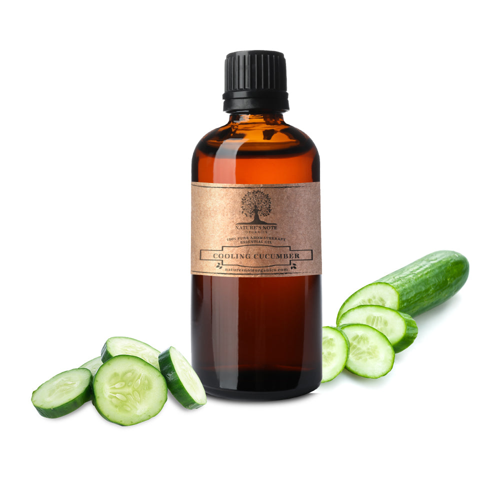 Cooling Cucumber Essential oil - 100% Pure Aromatherapy Grade Essential oil by Nature's Note Organics