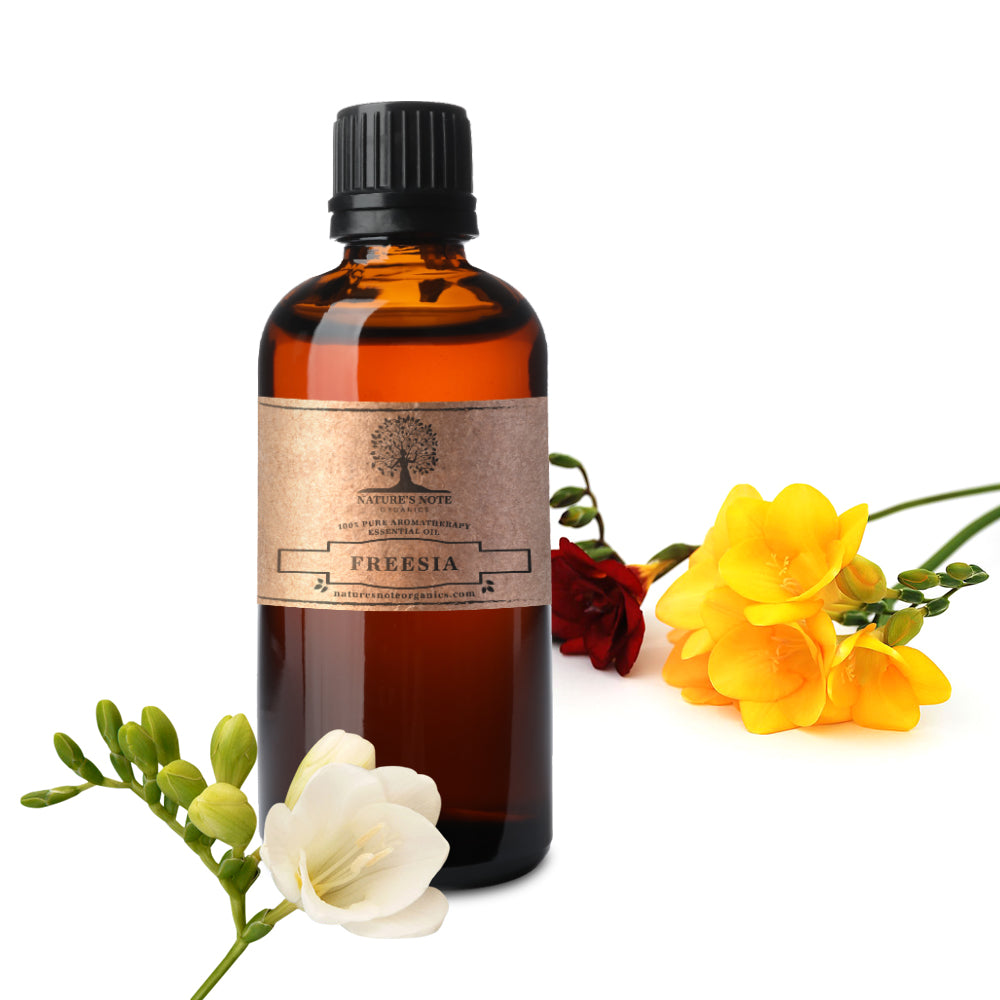 Freesia - 100% Pure Aromatherapy Grade Essential Oil by Nature's Note Organics 8 oz.