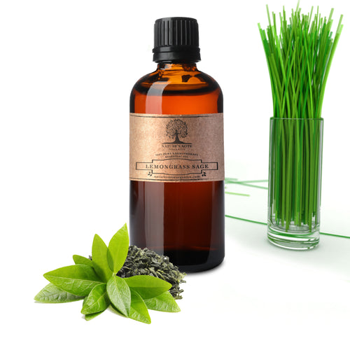 Lemongrass Sage - 100% Pure Aromatherapy Grade Essential oil by Nature's Note Organics