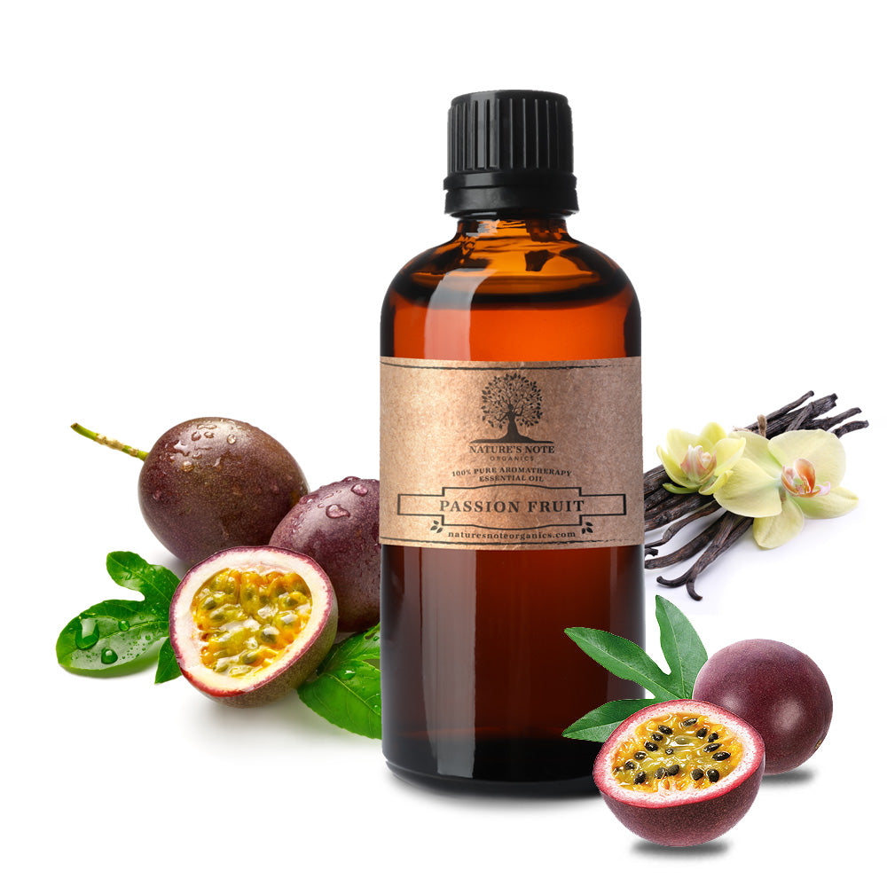 Nature’s Note Passion Fruit Essential Oil – 100% pure essential oil with juicy, tropical scent for wellness.