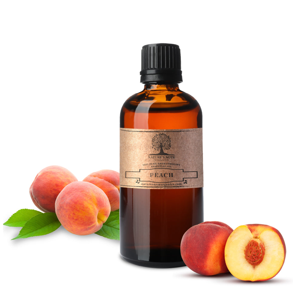 Peach Essential Oil Organic Olant & Natural 100% Pure Therapeutic Grad –  MUMAZYL