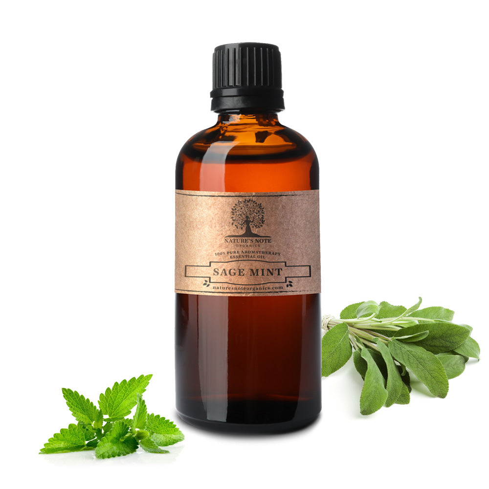 Peppermint Essential Oil [RELAXING SCENT] - Glass Amber Bottle