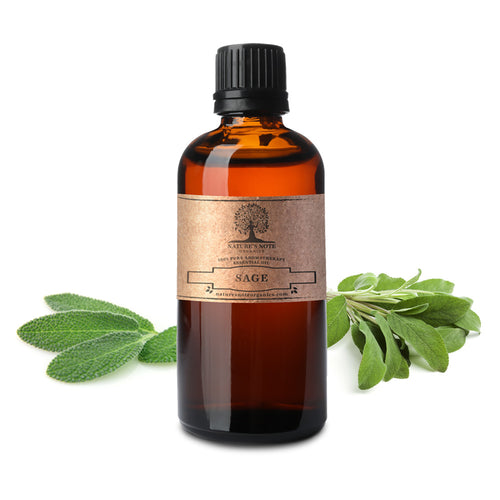 Sage Essential oil - 100% Pure Aromatherapy Grade Essential oil by Nature's Note Organics