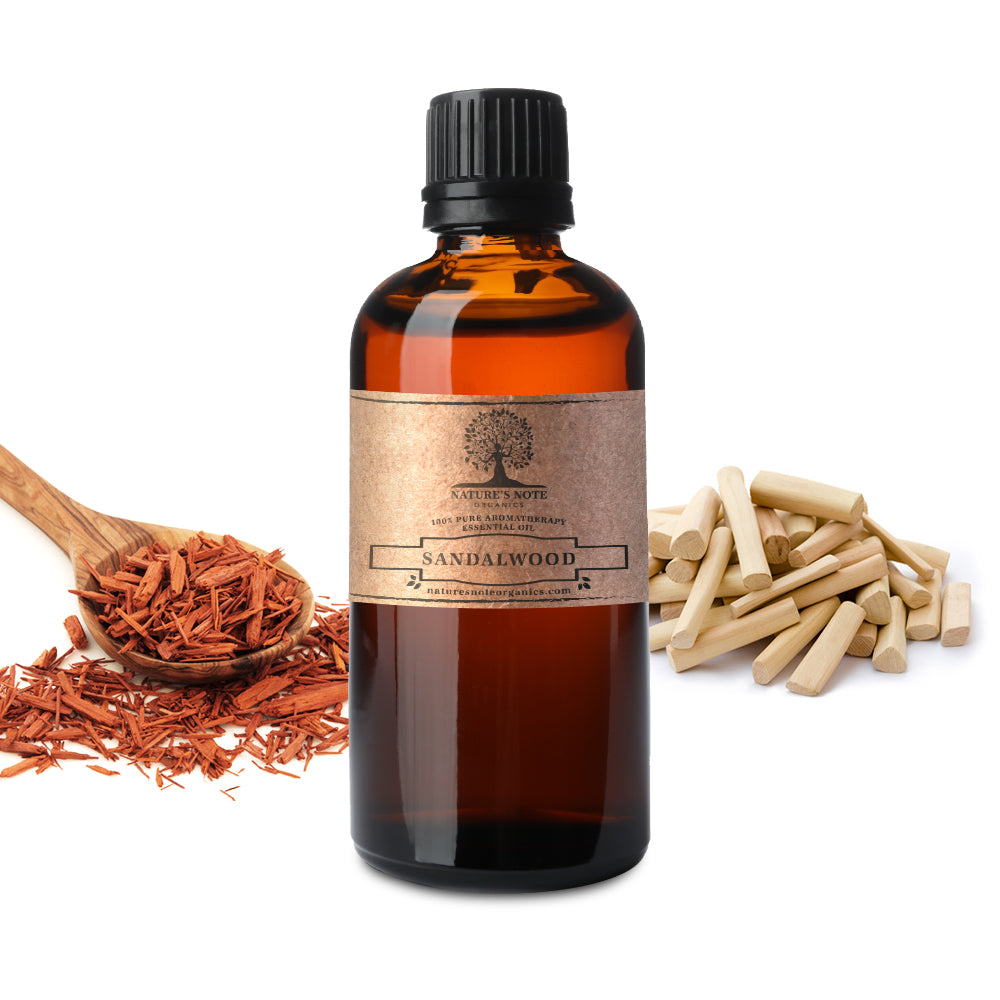 Sandalwood Essential oil - 100% Pure Aromatherapy Grade Essential oil –  Nature's Note Organics