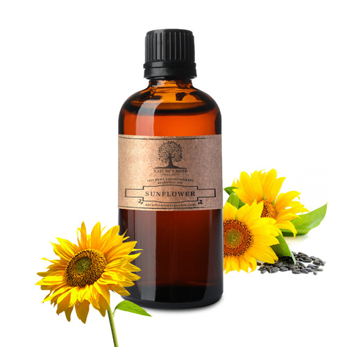 Sunflower Essential oil - 100% Pure Aromatherapy Grade Essential oil by Nature's Note Organics