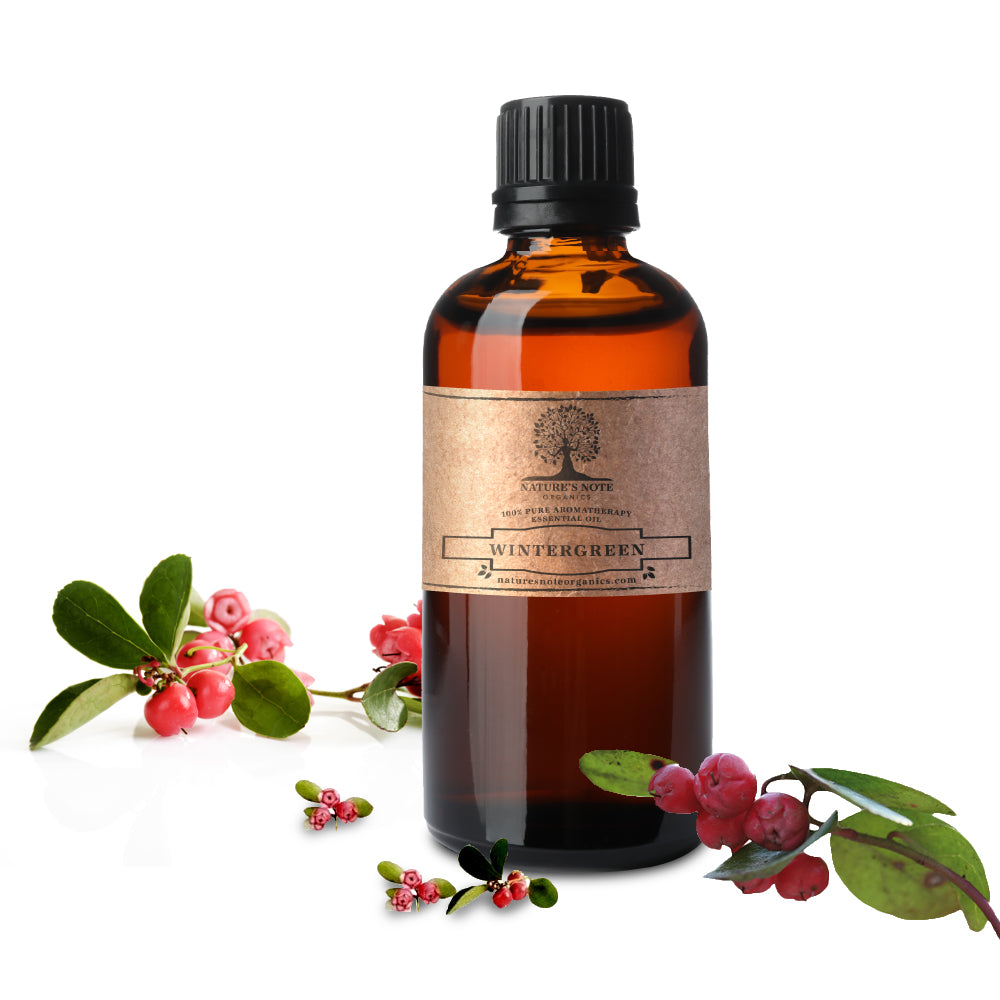 Wintergreen Essential oil - 100% Pure Aromatherapy Grade Essential oil by Nature's Note Organics