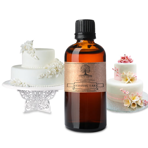 Wedding Cake Essential Oil by Nature’s Note Organics – 100% pure sweet and comforting aromatherapy oil.